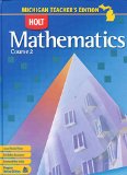 Mathematics Course 2 - Michigan Teacher's Edition