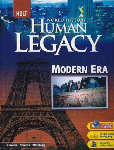 Book Cover World History: Human Legacy: Student Edition 2008