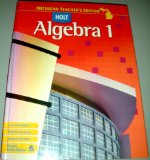 Holt Algebra 1 Teacher's Edition (Michigan)