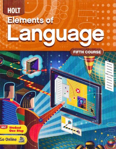 Book Cover Holt Elements of Language, Fifth Course