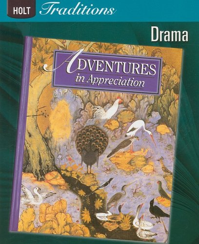 Book Cover Holt Traditions Warriner's Handbook: Adventures in Appreciation Drama 2008