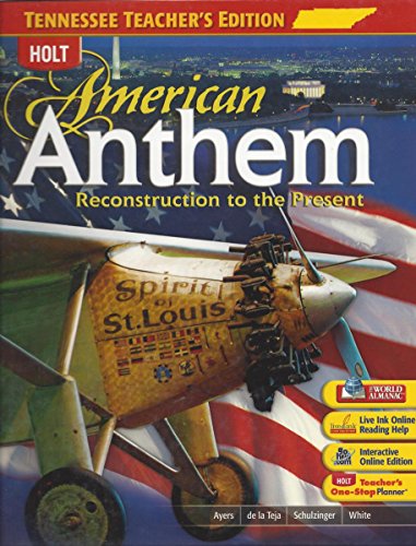 American Anthem: Reconstruction to the Present, Tennessee Teacher's Edition