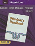 Holt Traditions: Warriner's Handbook, Third Course: Grammar, Usage, Mechanics, Sentences