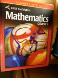 Holt McDougal Mathematics Course 1, Teacher's Edition