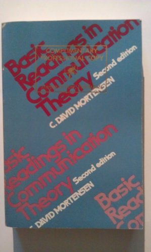 Basic Readings in Communication Theory