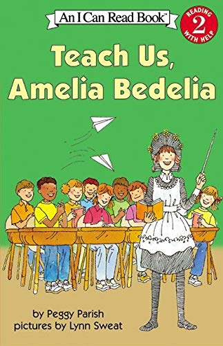 Book Cover Teach Us, Amelia Bedelia (I Can Read Level 2)