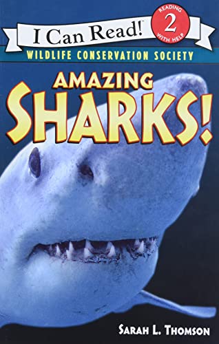 Book Cover Amazing Sharks! (I Can Read Level 2)