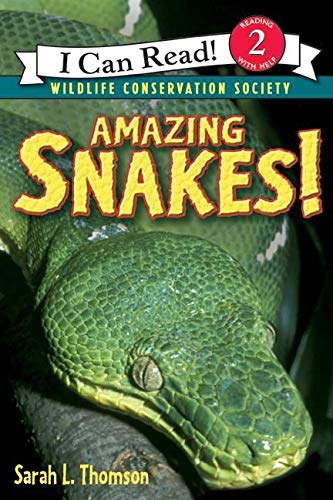 Book Cover Amazing Snakes! (I Can Read Level 2)
