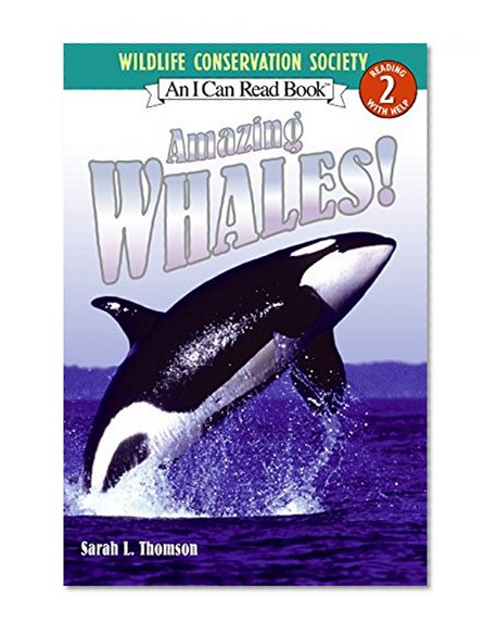 Book Cover Amazing Whales! (I Can Read Level 2)