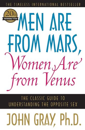 Book Cover Men Are from Mars, Women Are from Venus: The Classic Guide to Understanding the Opposite Sex