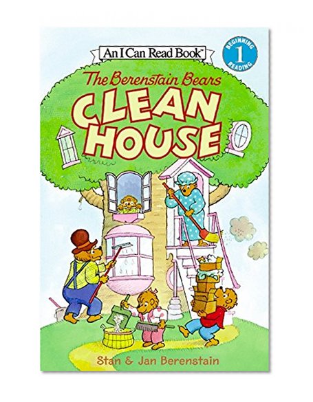Book Cover The Berenstain Bears Clean House (I Can Read Level 1)