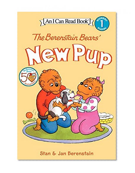 Book Cover The Berenstain Bears' New Pup (I Can Read Level 1)