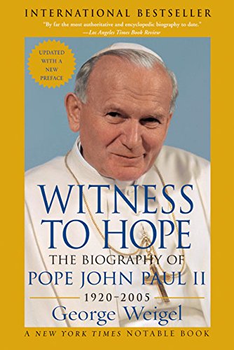 Book Cover Witness to Hope: The Biography of Pope John Paul II