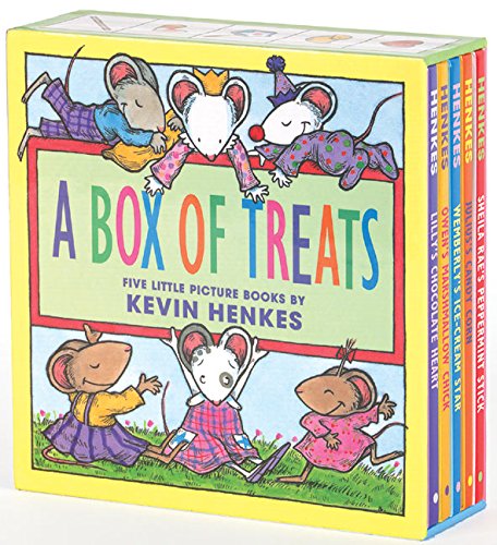Book Cover A Box of Treats: Five Little Picture Books about Lilly and Her Friends: A Christmas Holiday Book Set for Kids