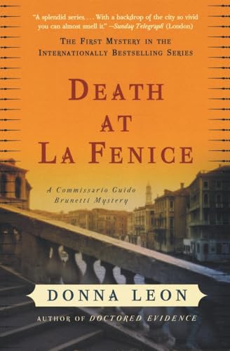 Book Cover Death at La Fenice: A Commissario Guido Brunetti Mystery