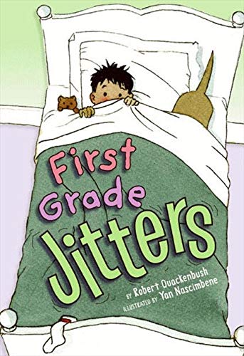 Book Cover First Grade Jitters