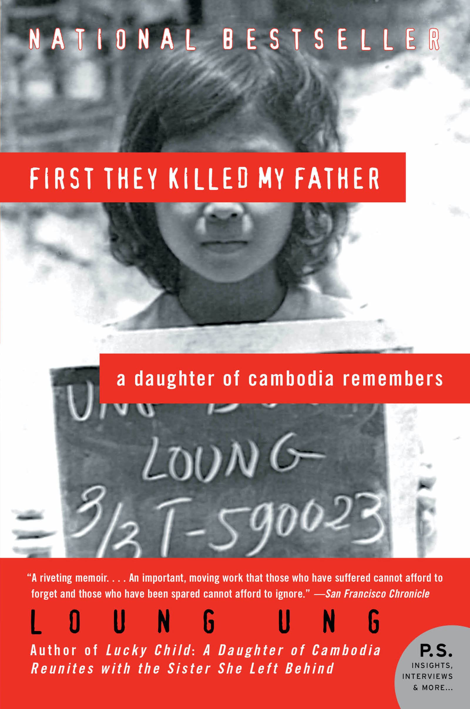 Book Cover First They Killed My Father: A Daughter of Cambodia Remembers (P.S.)