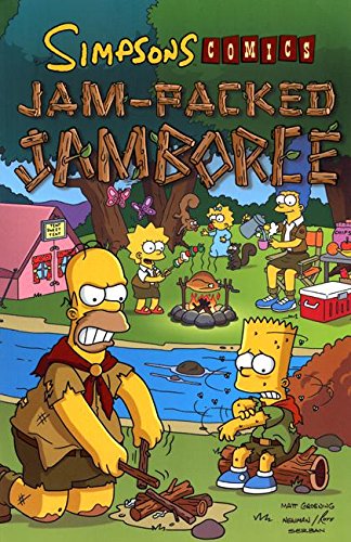 Book Cover Simpsons Comics Jam-Packed Jamboree (Simpsons Comic Compilations)