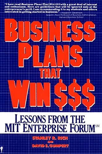 Book Cover Business Plans That Win $$$: Lessons from the MIT Enterprise Forum