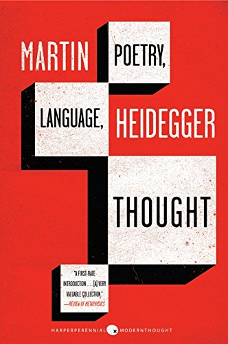 Book Cover Poetry, Language, Thought (Harper Perennial Modern Thought)