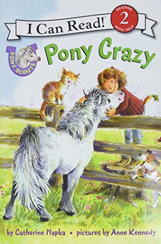 Book Cover Pony Scouts: Pony Crazy (I Can Read Level 2)