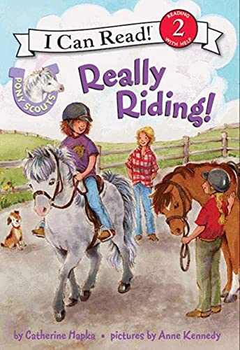 Book Cover Pony Scouts: Really Riding! (I Can Read Level 2)