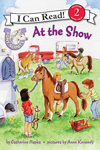 Book Cover Pony Scouts: At the Show (I Can Read Level 2)