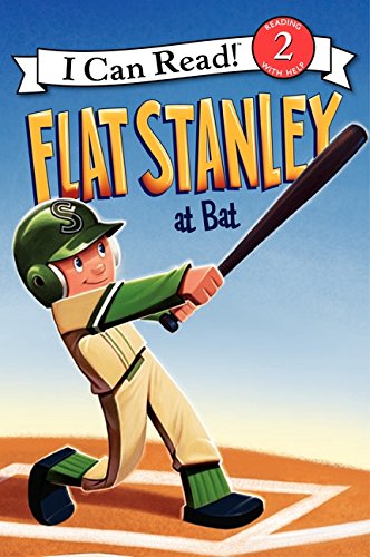 Book Cover Flat Stanley at Bat (I Can Read Level 2)