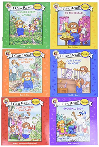 Book Cover Little Critter 12-Book Phonics Fun!: Includes 12 Mini-Books Featuring Short and Long Vowel Sounds (My First I Can Read)