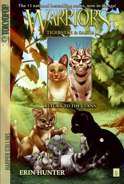 Book Cover Warriors Manga: Tigerstar and Sasha #3: Return to the Clans