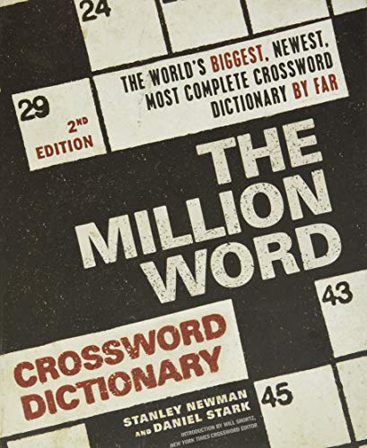 Book Cover The Million Word Crossword Dictionary, 2nd Edition