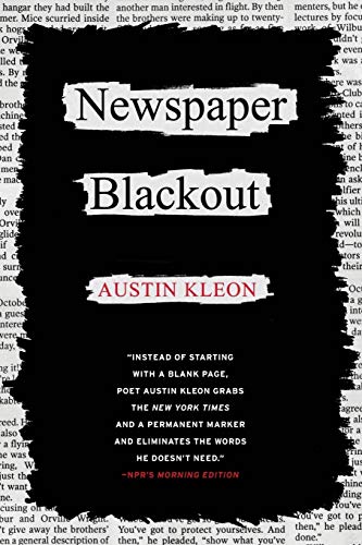 Book Cover Newspaper Blackout