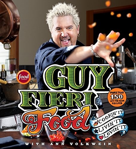 Book Cover Guy Fieri Food: Cookin' It, Livin' It, Lovin' It