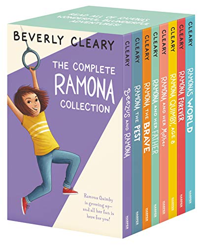 Book Cover The Complete Ramona Collection: Beezus and Ramona, Ramona and Her Father, Ramona and Her Mother, Ramona Quimby, Age 8, Ramona Forever, Ramona the Brave, Ramona the Pest, Ramona's World