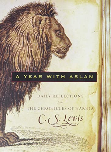 Book Cover A Year with Aslan: Daily Reflections from The Chronicles of Narnia