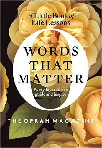 Book Cover Words That Matter: A Little Book of Life Lessons