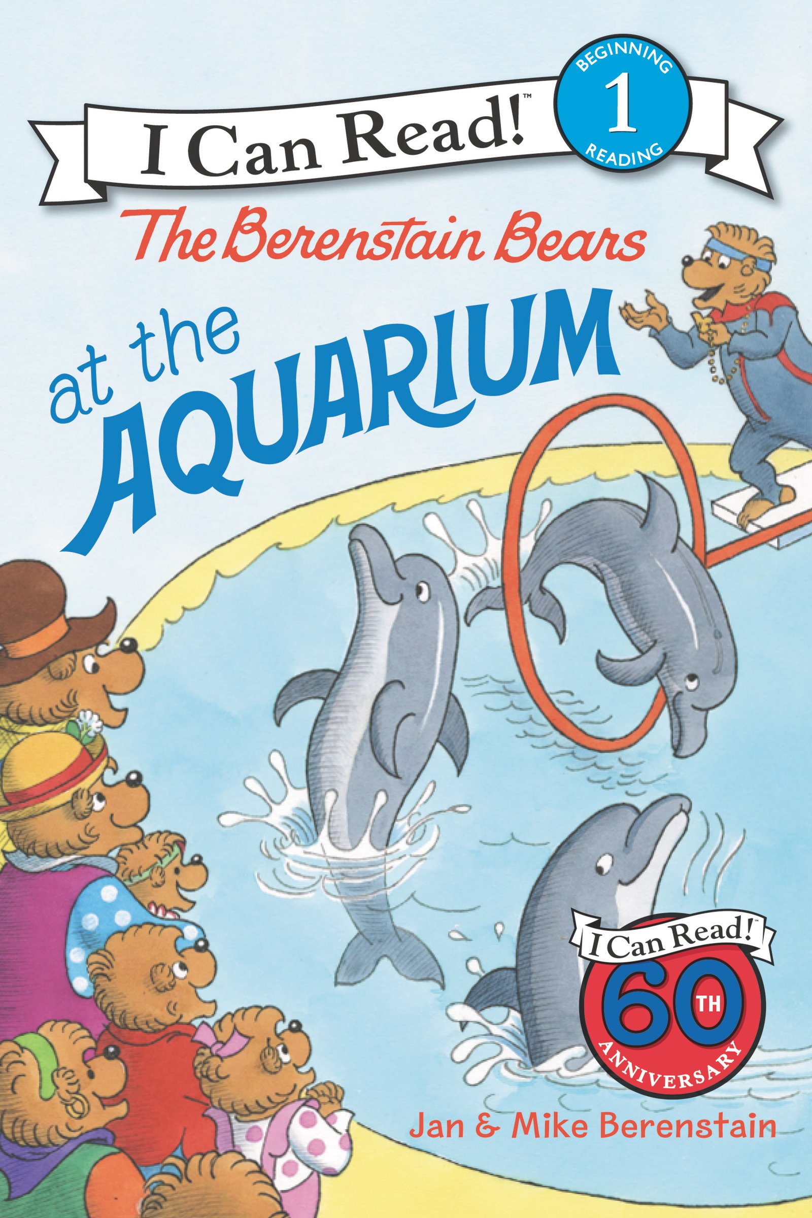 Book Cover The Berenstain Bears at the Aquarium (I Can Read Level 1)