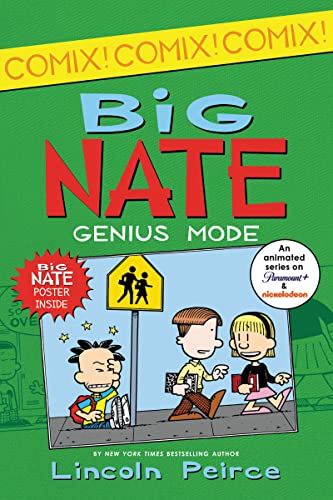 Book Cover Big Nate: Genius Mode (Big Nate Comix, 3)