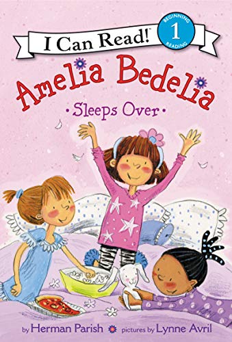 Book Cover Amelia Bedelia Sleeps Over (I Can Read Level 1)