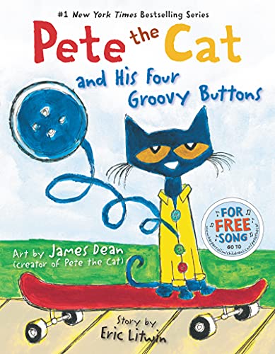 Book Cover Pete the Cat and His Four Groovy Buttons