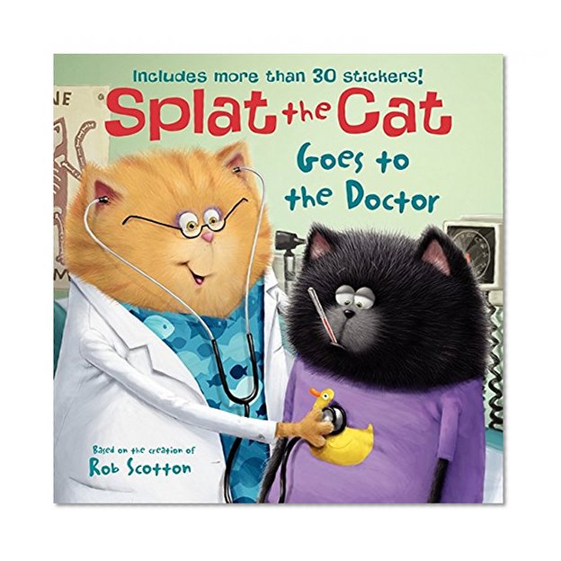 Book Cover Splat the Cat Goes to the Doctor