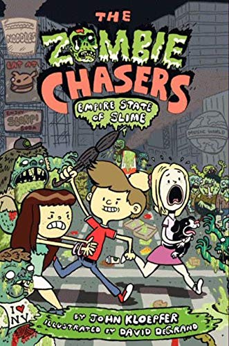Book Cover The Zombie Chasers #4: Empire State of Slime