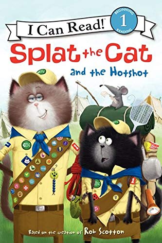 Book Cover Splat the Cat and the Hotshot (I Can Read Level 1)