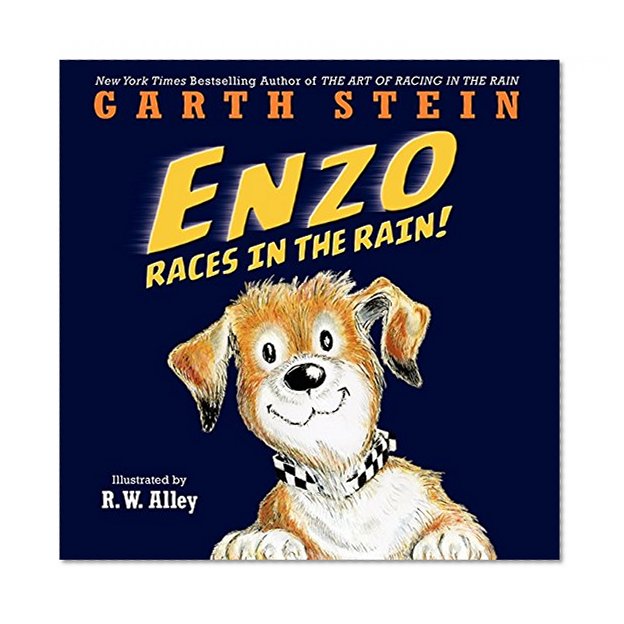 Book Cover Enzo Races in the Rain!