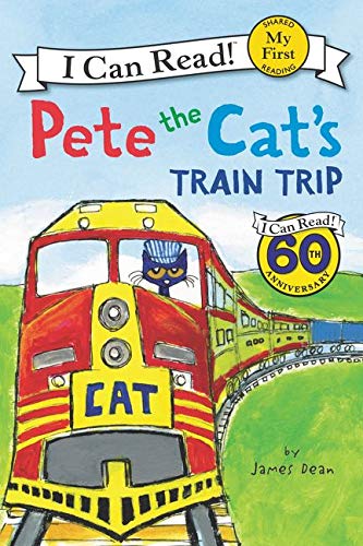 Book Cover Pete the Cat's Train Trip (My First I Can Read)