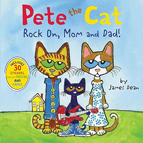 Book Cover Pete the Cat: Rock On, Mom and Dad!