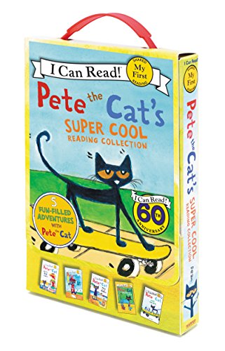 Book Cover Pete the Cat's Super Cool Reading Collection: 5 I Can Read Favorites! (My First I Can Read)
