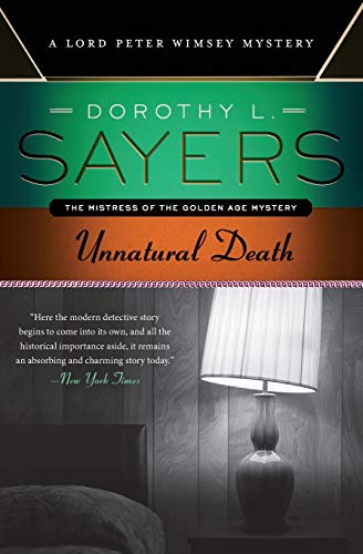 Book Cover Unnatural Death: A Lord Peter Wimsey Mystery (Lord Peter Wimsey Mysteries)