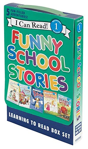 Book Cover Funny School Stories: Learning To Read Box Set: 5 Fun-Filled Adventures! (I Can Read)