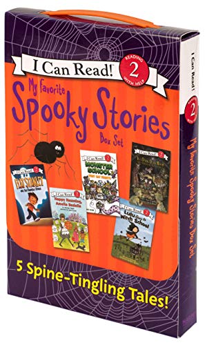 Book Cover My Favorite Spooky Stories Box Set: 5 Silly, Not-Too-Scary Tales! (I Can Read Level 2)